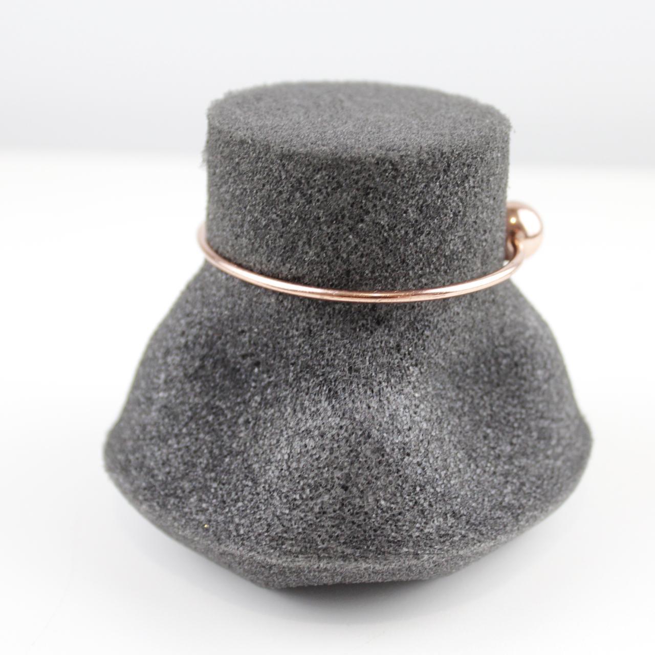 Rose Gold Cuff Bracelet Minimalist Metal Wire Jewelry  Good