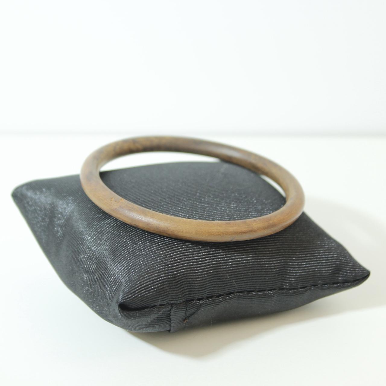 Natural Wood Bangle Bracelet Solid Brown Handcrafted Boho Ethnic Minimalist