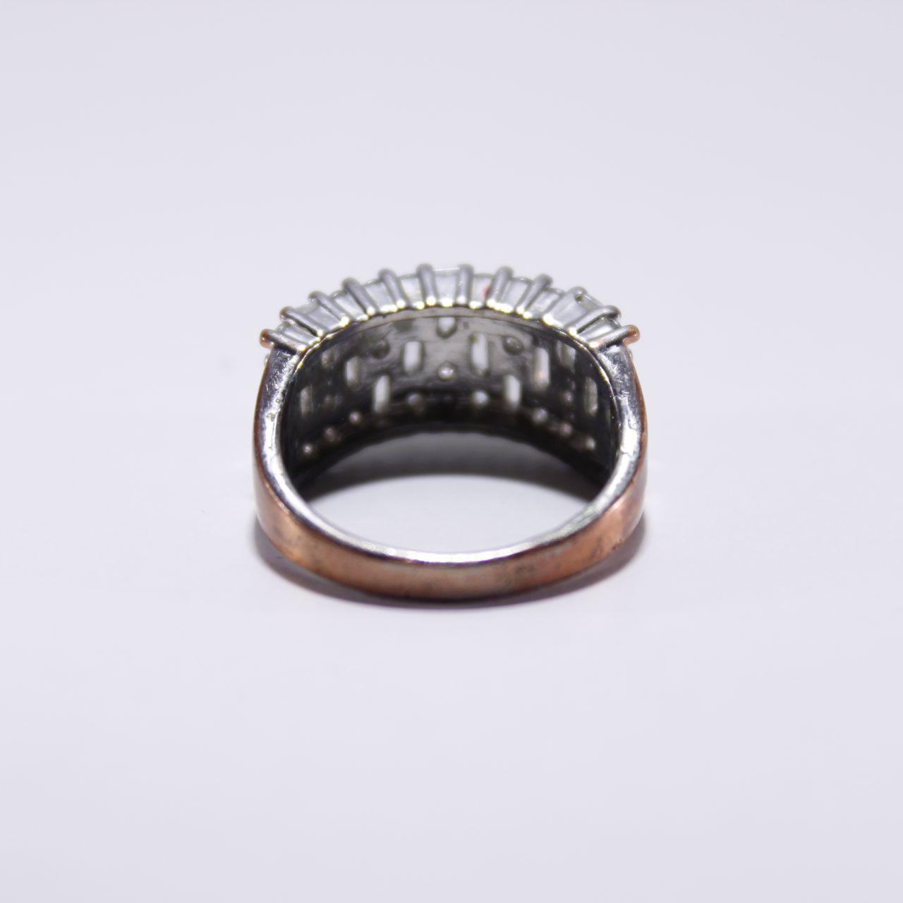 Tiered Ring Wide Band Cocktail Statement Jewellery