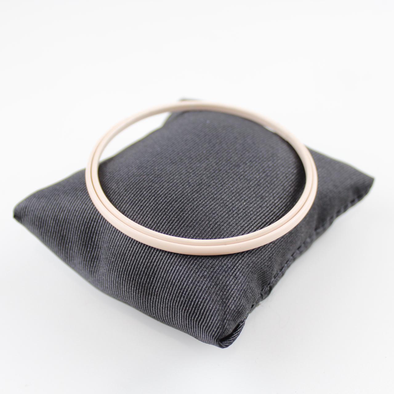 Pale Pink Bangle Bracelet Thin Round Lightweight Fashion Jew