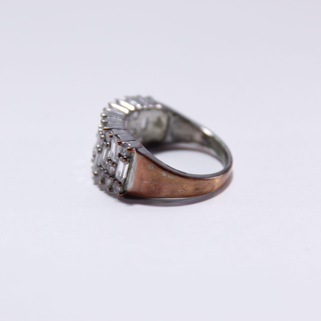 Tiered Ring Wide Band Cocktail Statement Jewellery