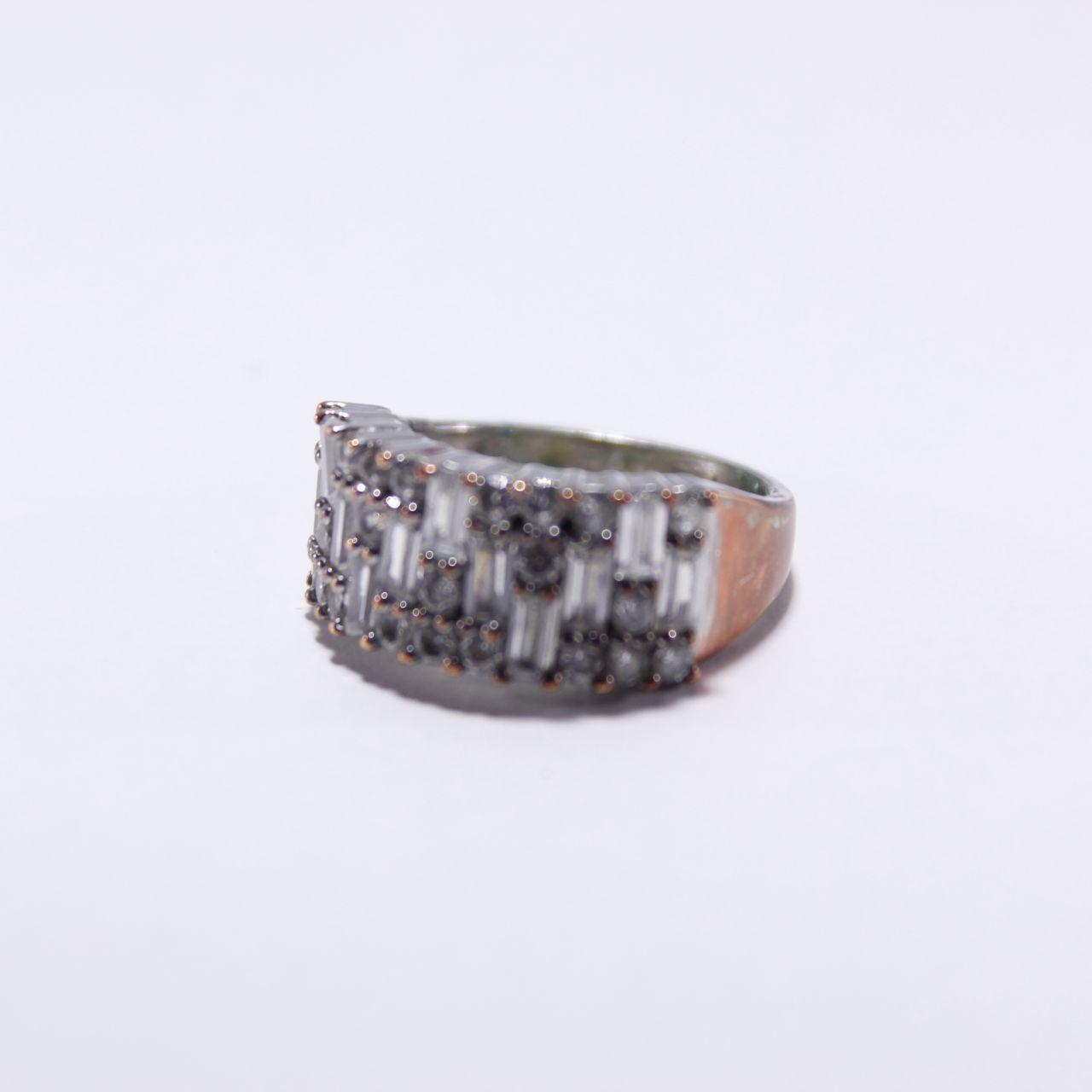 Tiered Ring Wide Band Cocktail Statement Jewellery