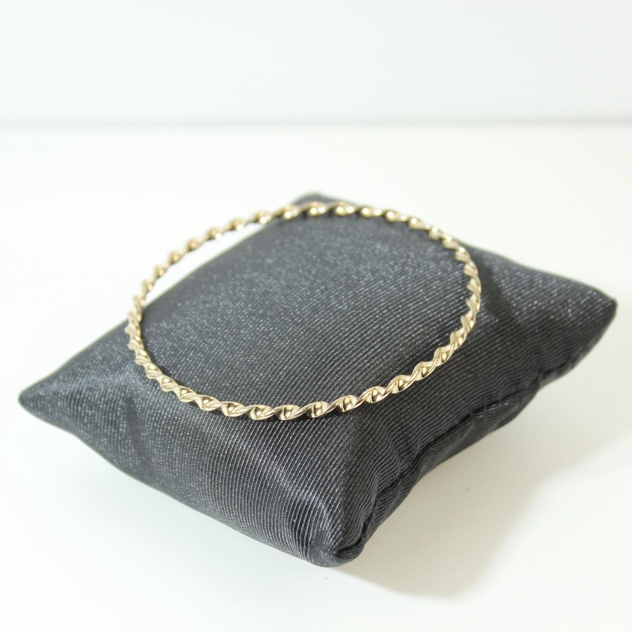 Twisted Rope Bangle Bracelet Polish Stackable