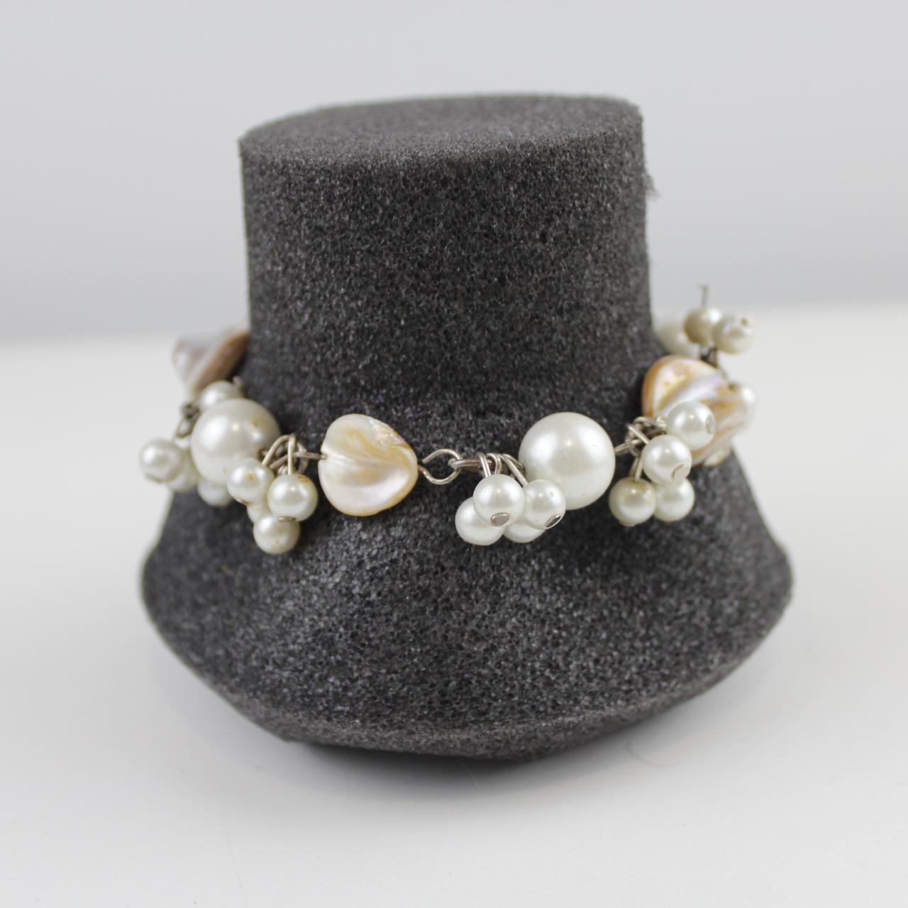 Champagne Beaded Bracelet