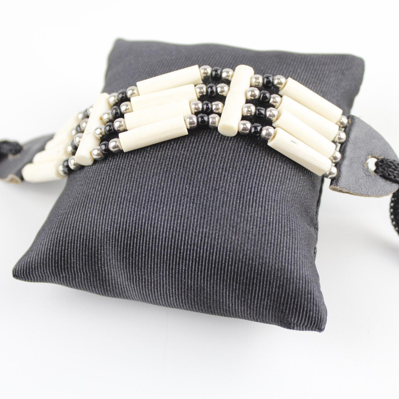 Beaded Bracelet Style Boho Jewelry Adjustable  Good pre-love