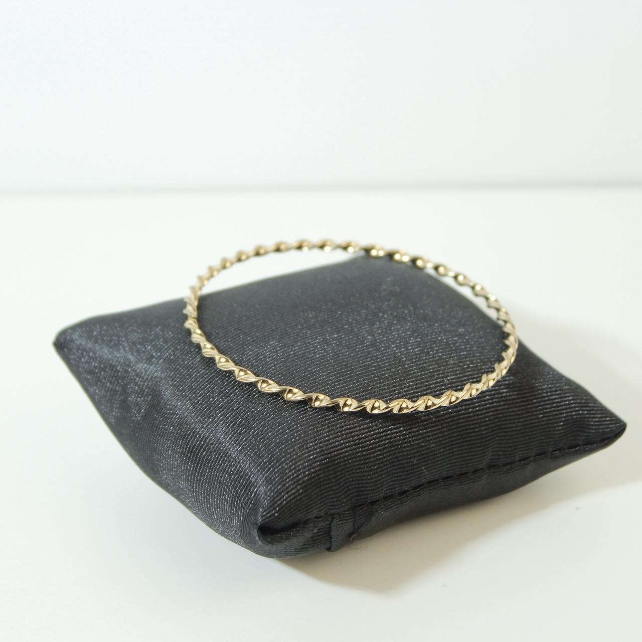Twisted Rope Bangle Bracelet Polish Stackable