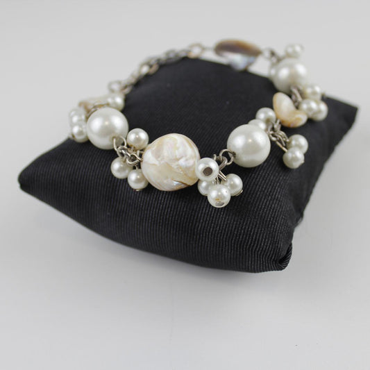 Champagne Beaded Bracelet