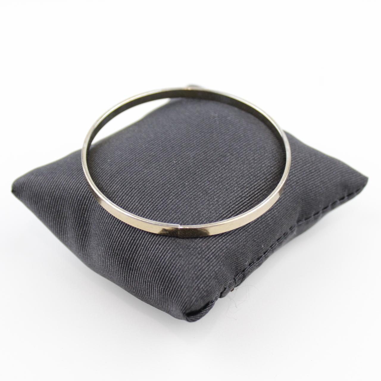 Gold Tone Bangle Bracelet Polished Smooth Minimalist Jewelry