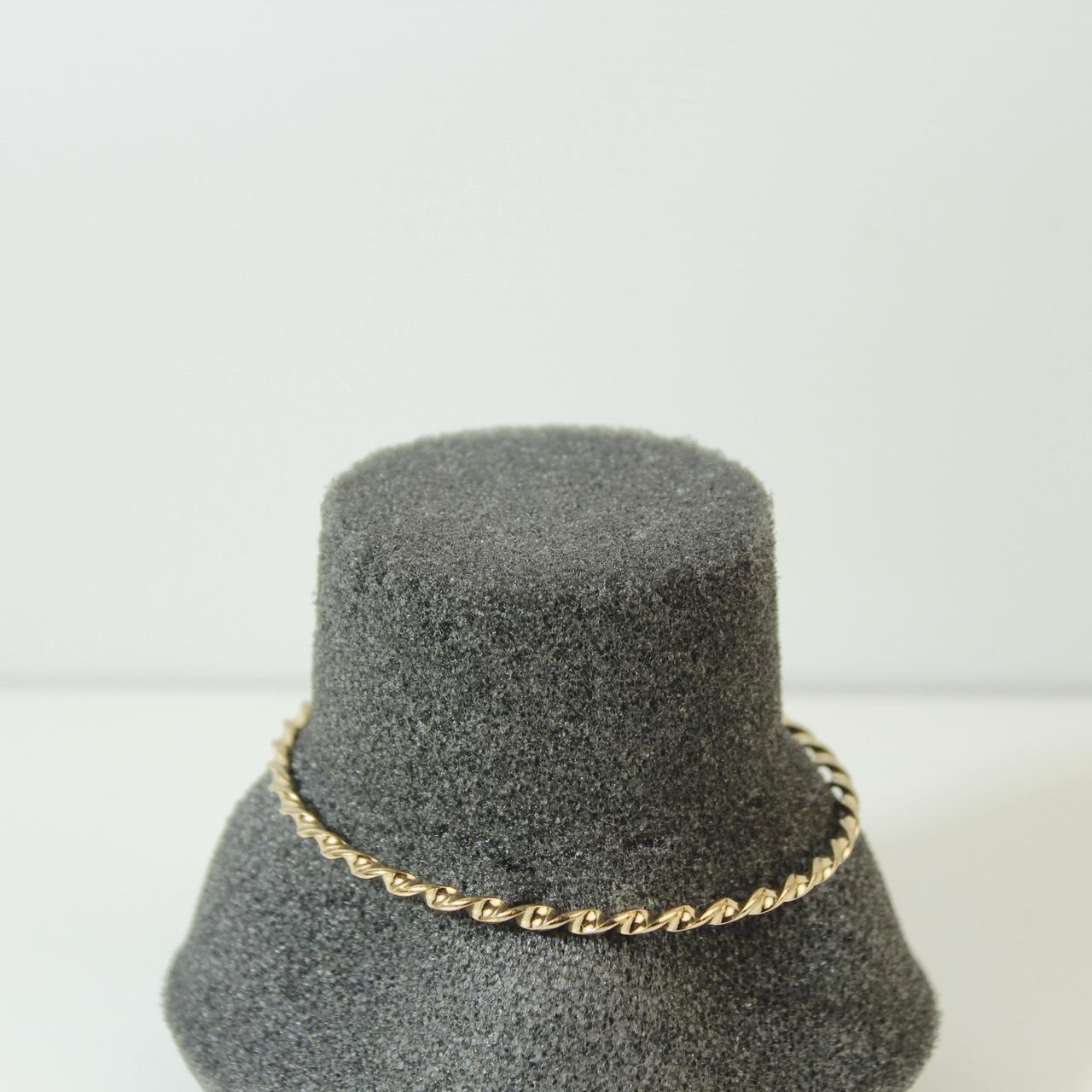 Twisted Rope Bangle Bracelet Polish Stackable