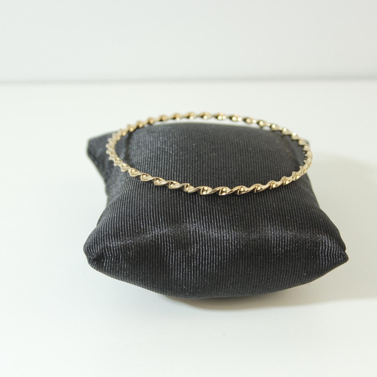 Twisted Rope Bangle Bracelet Polish Stackable