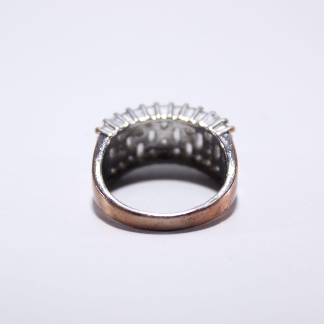 Tiered Ring Wide Band Cocktail Statement Jewellery